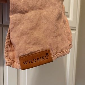 Wildbird Standard Double Solid Sling in Reedling with Rosegold Rings